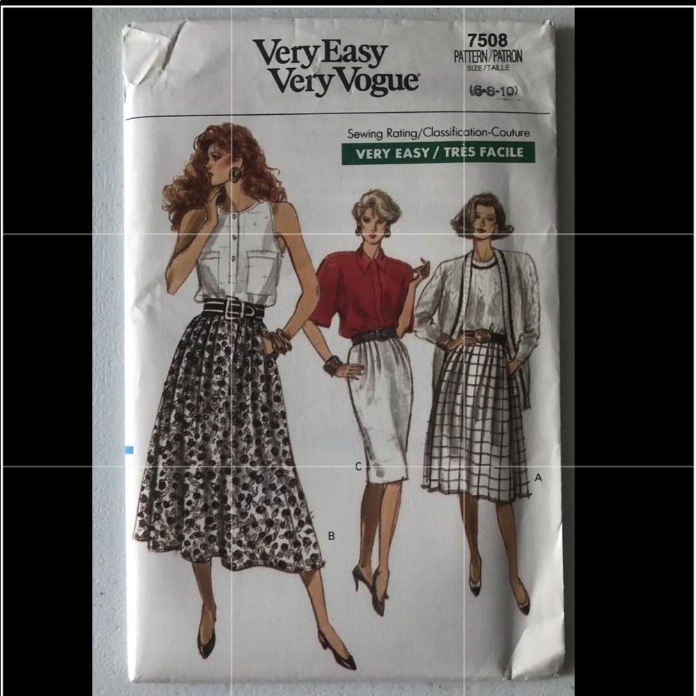 Vogue Pattern Set 7508